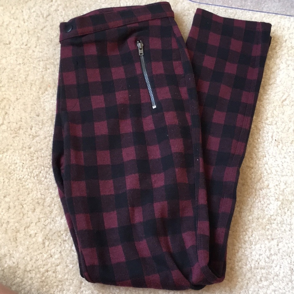 Plaid Pants